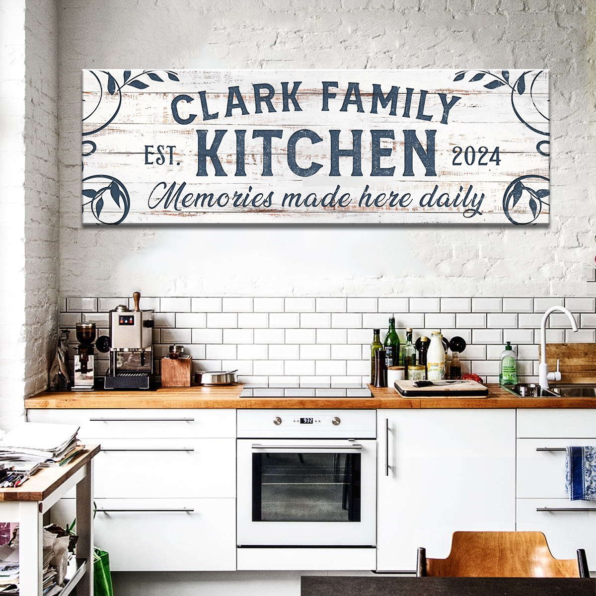 Memories Made Here Daily Family Canvas