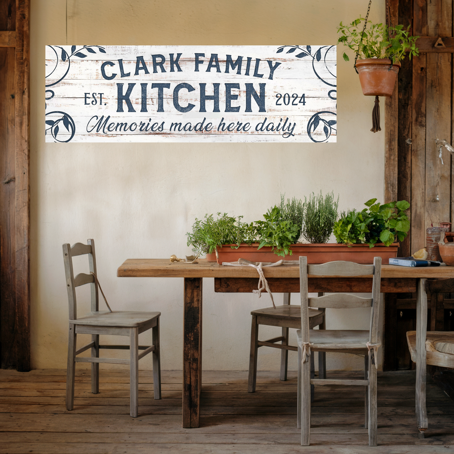 Memories Made Here Daily Family Canvas