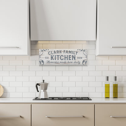 Memories Made Here Daily Family Canvas