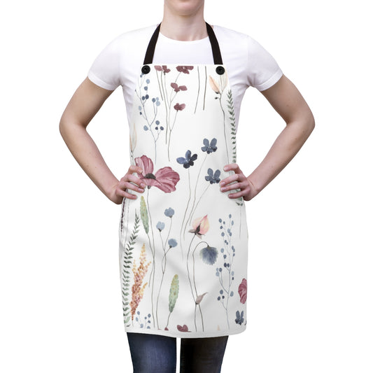 Floral print apron - My Kitchen Adorned